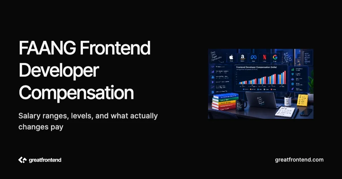 FAANG Frontend Developer Compensation: What to Expect at Each Level