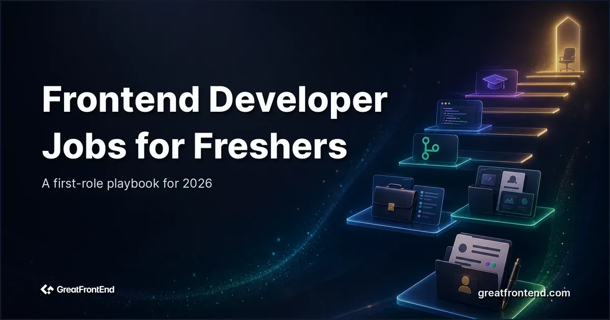 Frontend Developer Jobs for Freshers: How to Get Your First Role in 2026