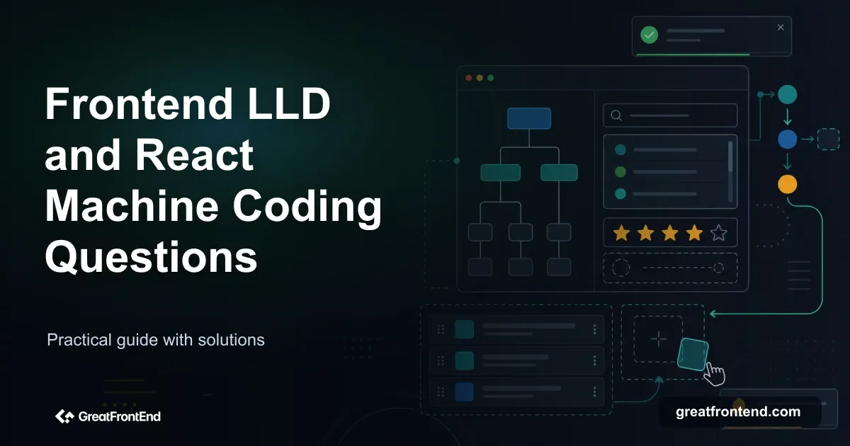 Frontend LLD Interview Guide: Low-Level Design for Frontend Devs