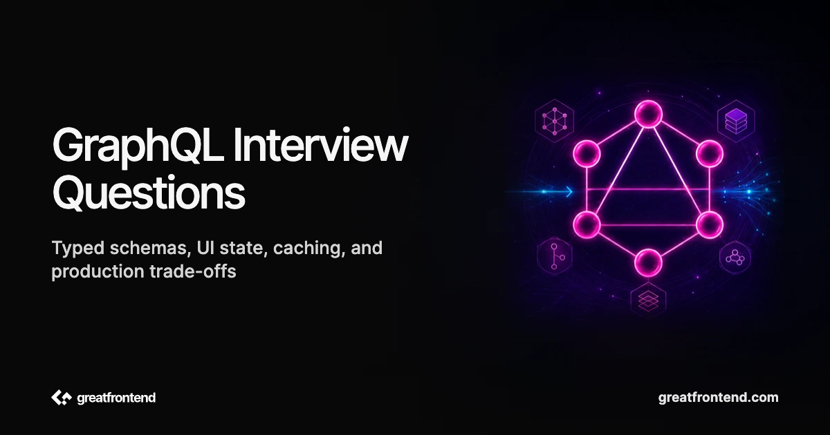 GraphQL Interview Questions: From Queries to Caching (2026)