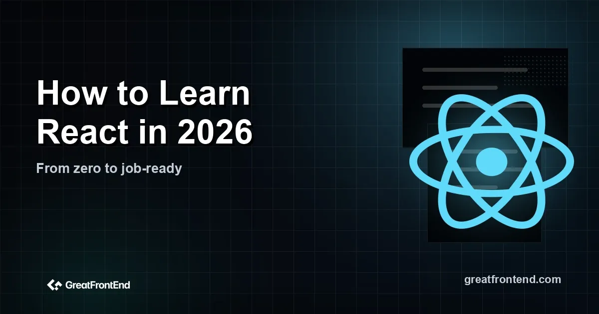 How to Learn React in 2026: The Beginner's Roadmap from Zero to Job-Ready