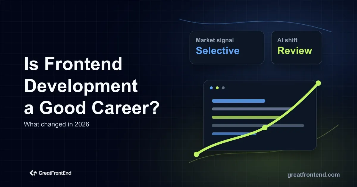 Is Frontend Development a Good Career in 2026? An Honest Breakdown