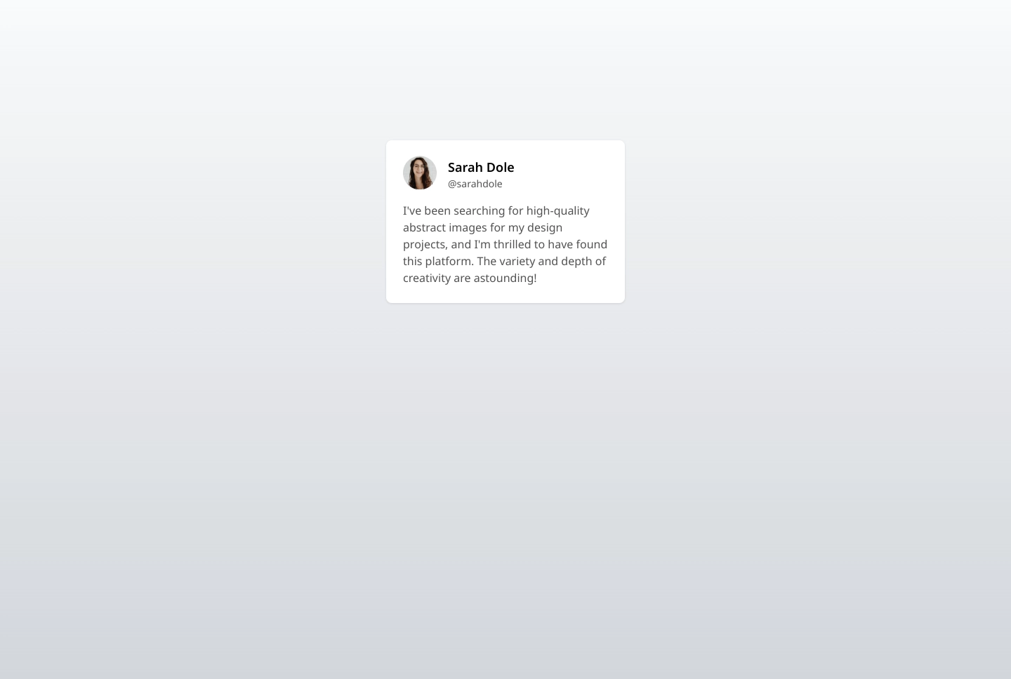 Html Testimony Testimonial Cards solution in HTML, CSS | leanhduy | Testimonial Card ...