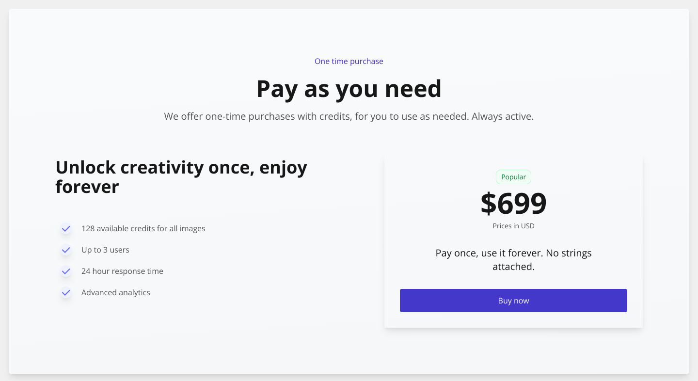 Pricing Section with React & Tailwind CSS | hannaasipenka903 | Pricing ...