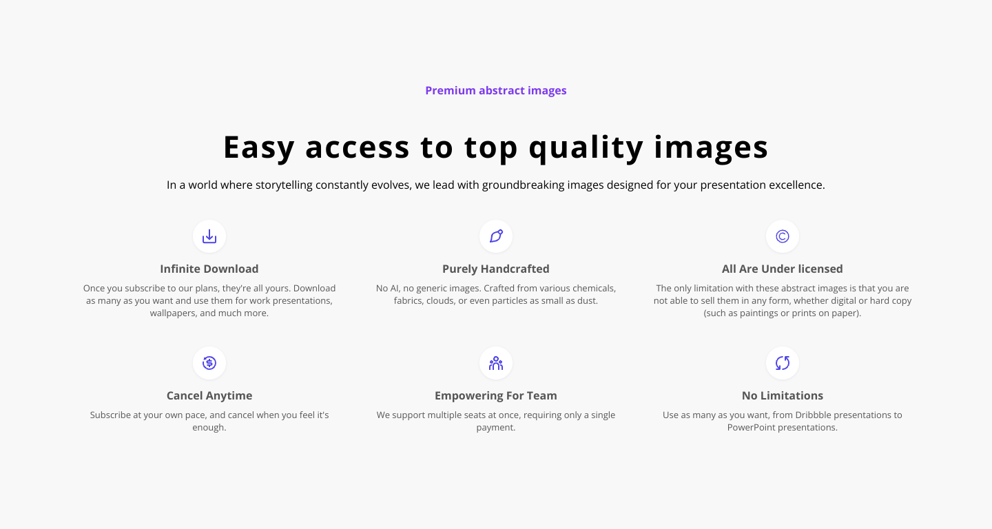 Responsive feature sections grid | devanupverma | Features Section ...
