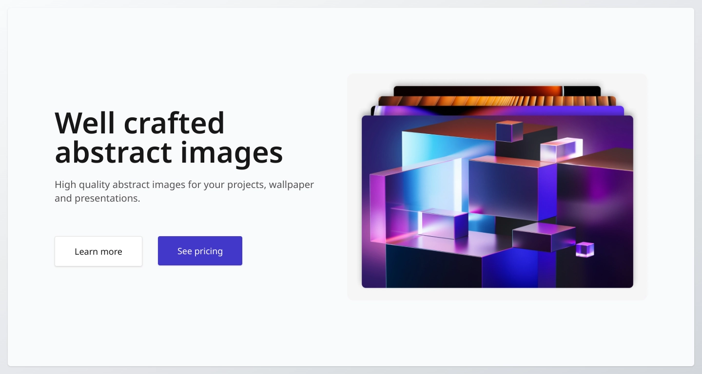 Responsive solution with React and Tailwind | annalogia | Hero Section ...