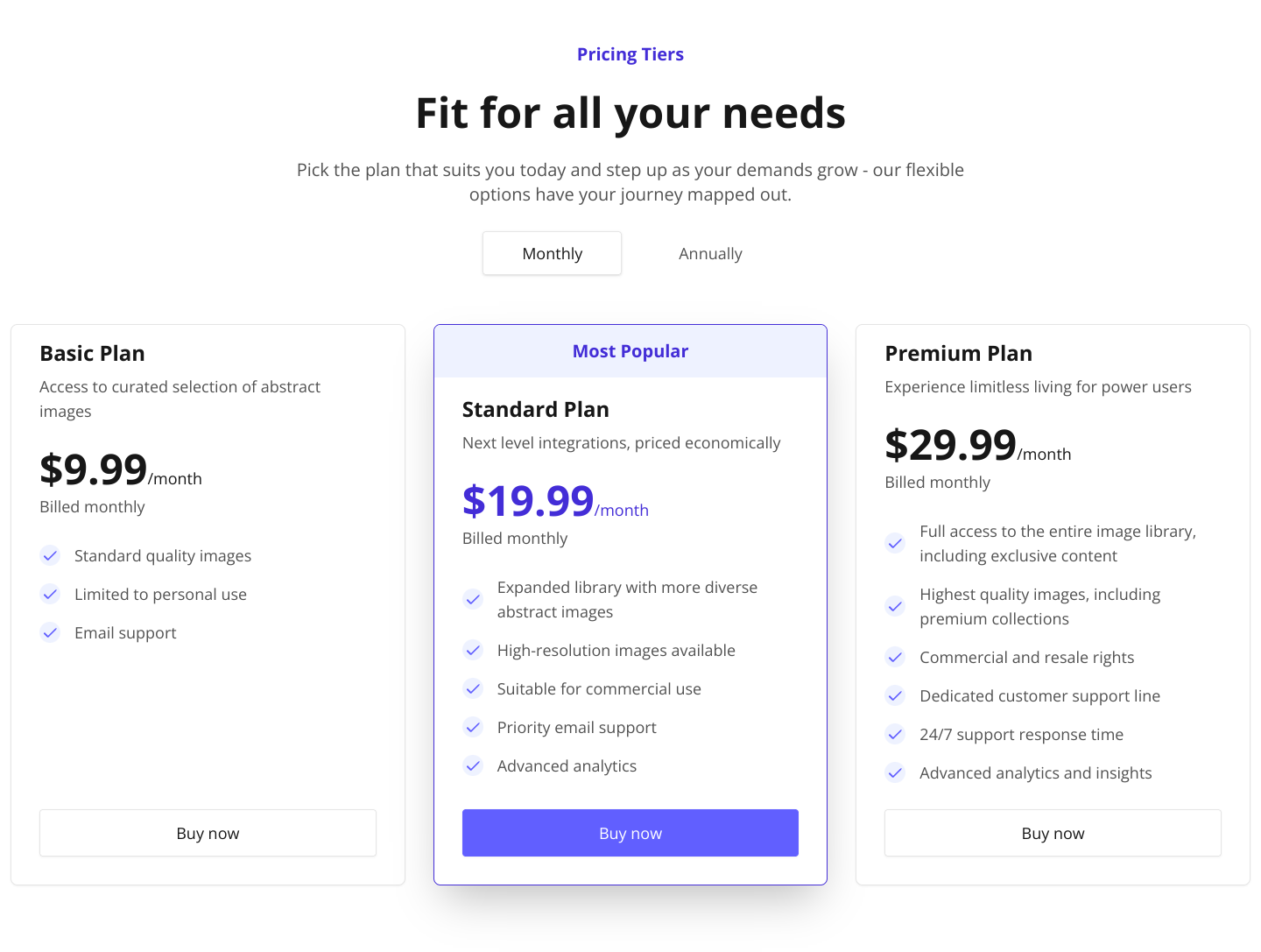 Responsive solution with React & TailwindCSS | ceejaymar | Pricing ...