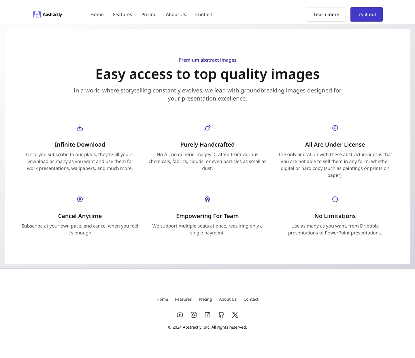 Features Section (Grid) [React | TypeScript | Next.js | Tailwind CSS ...