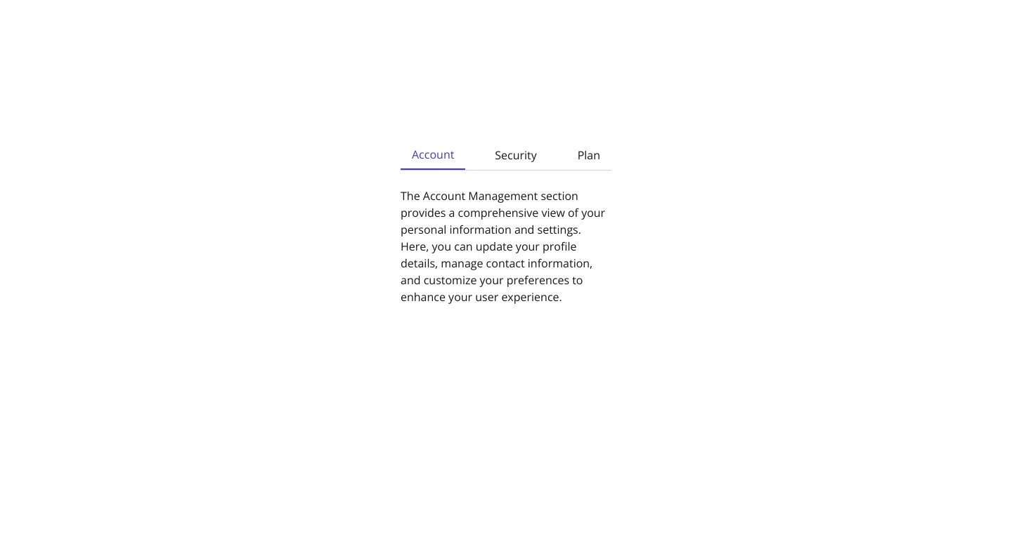 Responsive solution using React and Vite | yash-blmnm | Tabs Component ...