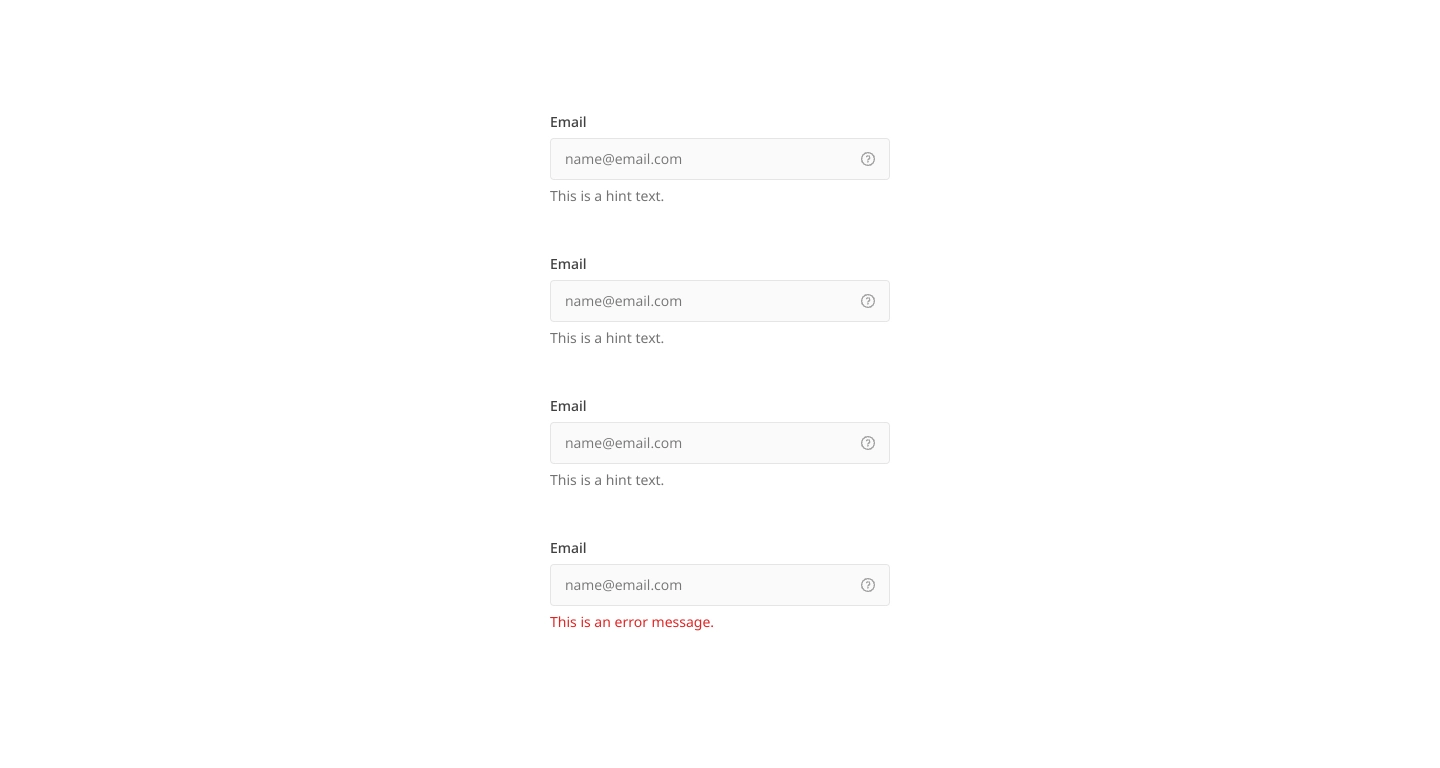 Solution for text input | namnh39 | Text Input Component ...